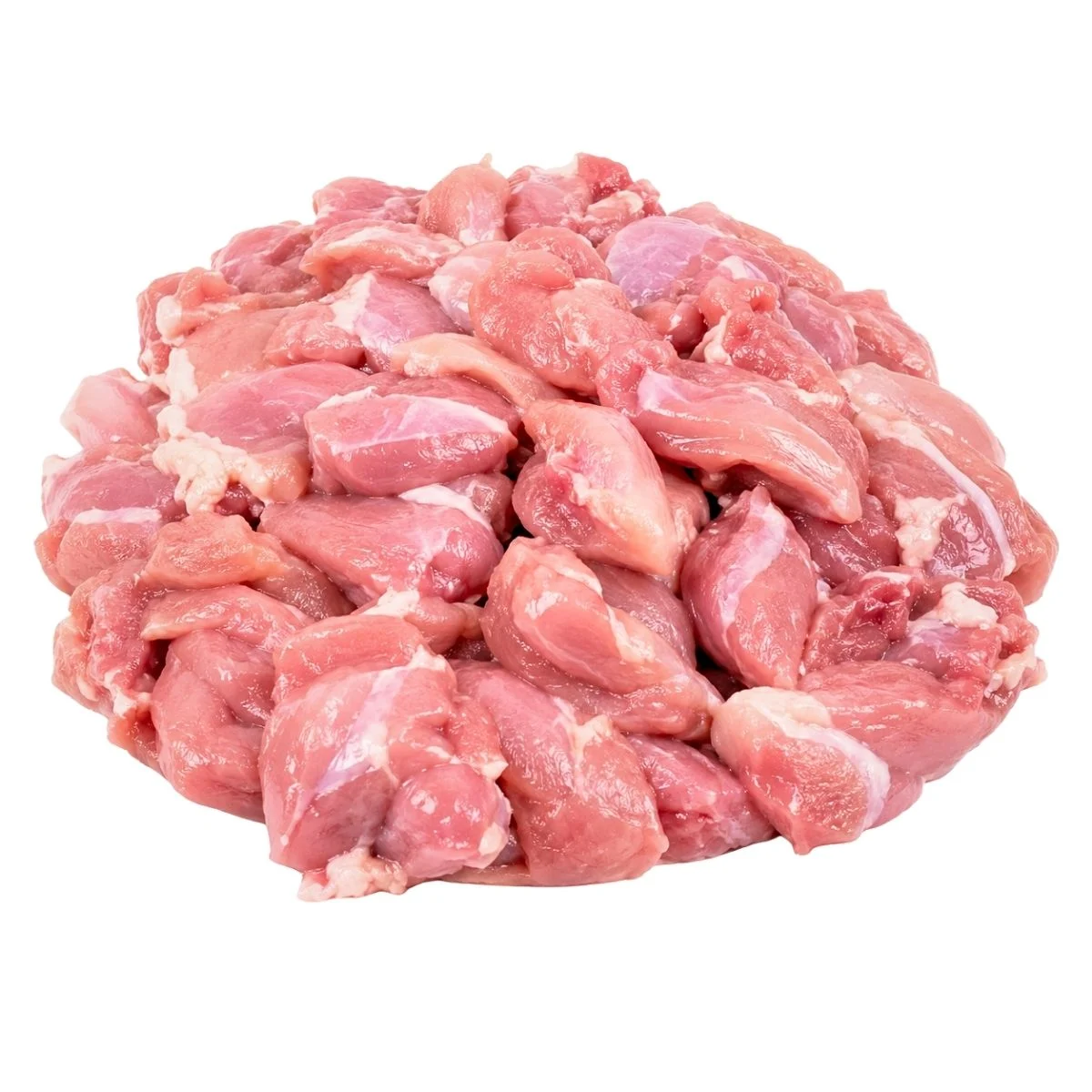 Boneless chicken leg — kirimi slices — product reference photograph