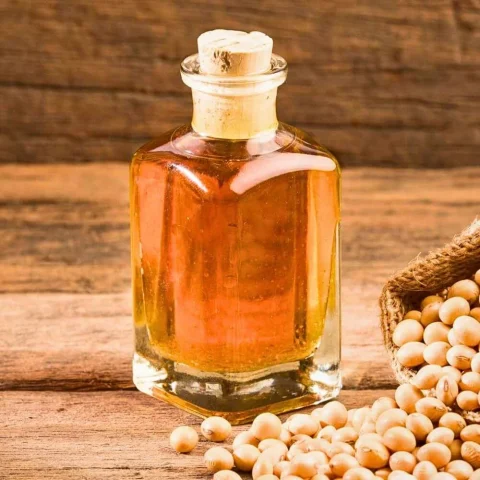 Crude soybean oil — product reference photograph
