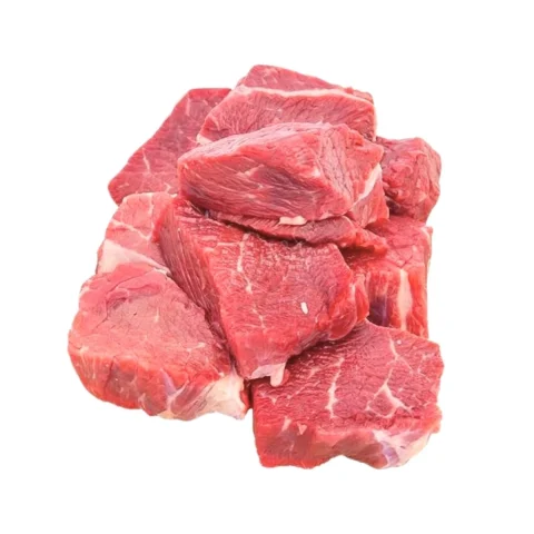 Frozen beef cuts — product reference photograph