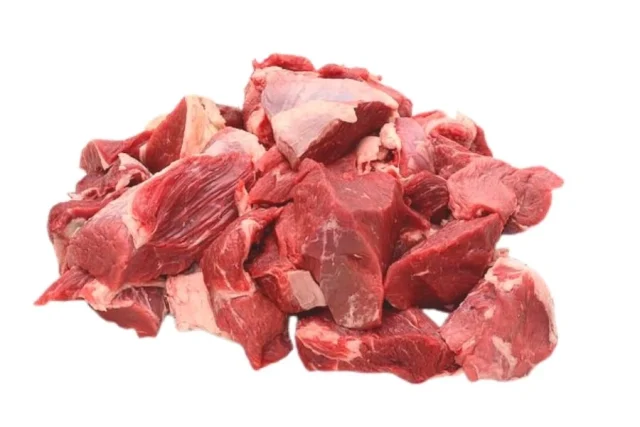 Frozen beef trimmings — product reference photograph