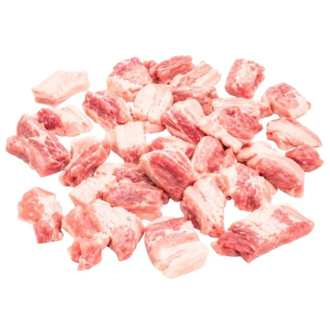 Frozen pork trimmings — product reference photograph