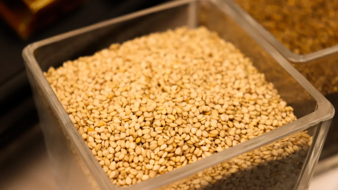 Sesame seeds — product reference photograph